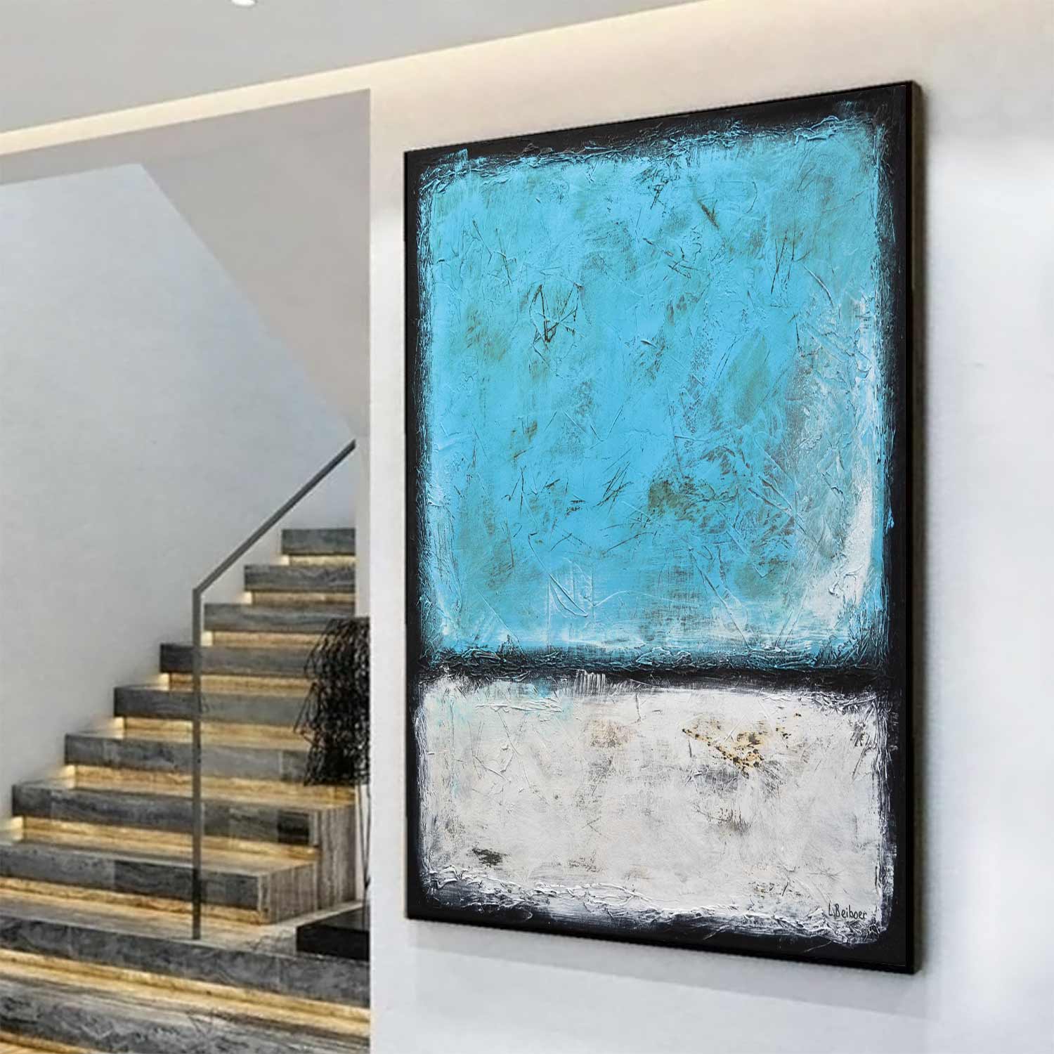 vipgallery Mark Rothko Inspired Painting On Canvas "Decode"