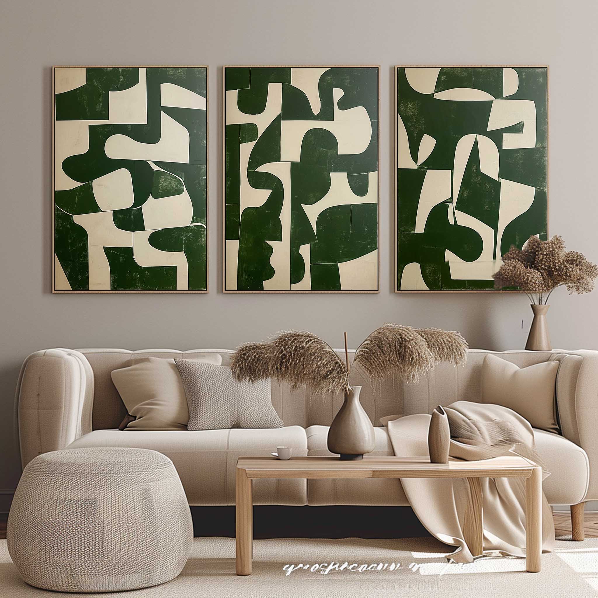 vipgallery Abstract Painting Set of 3 #SP152