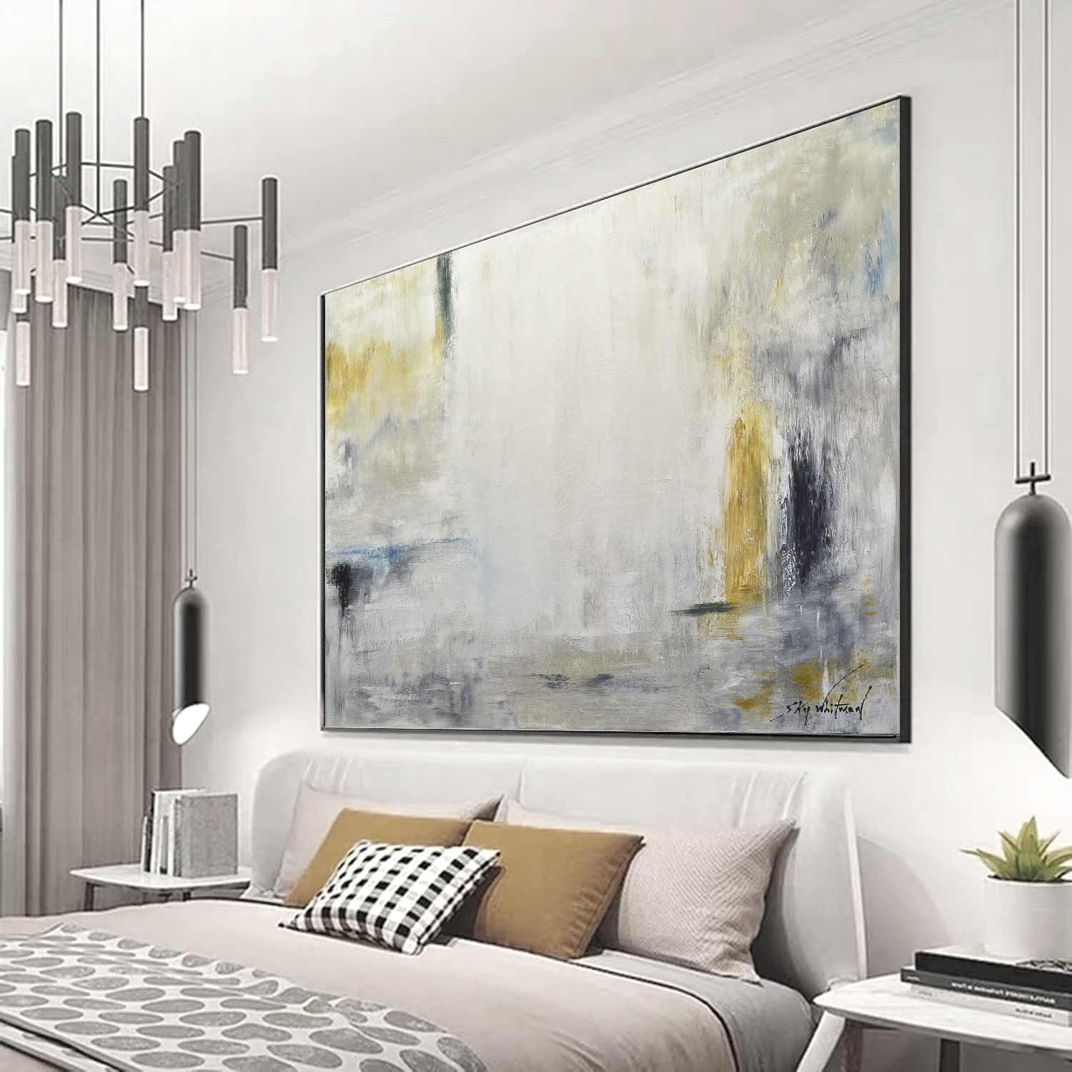 vipgallery Present Day Art Vibrant Abstract Painting "True Hints"