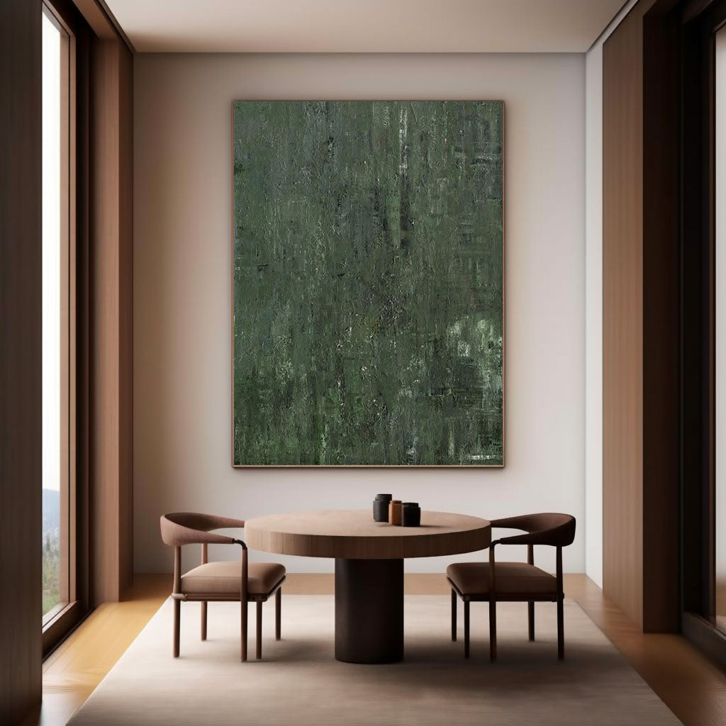 vipgallery Blue & Green Abstract Painting #CXA 012