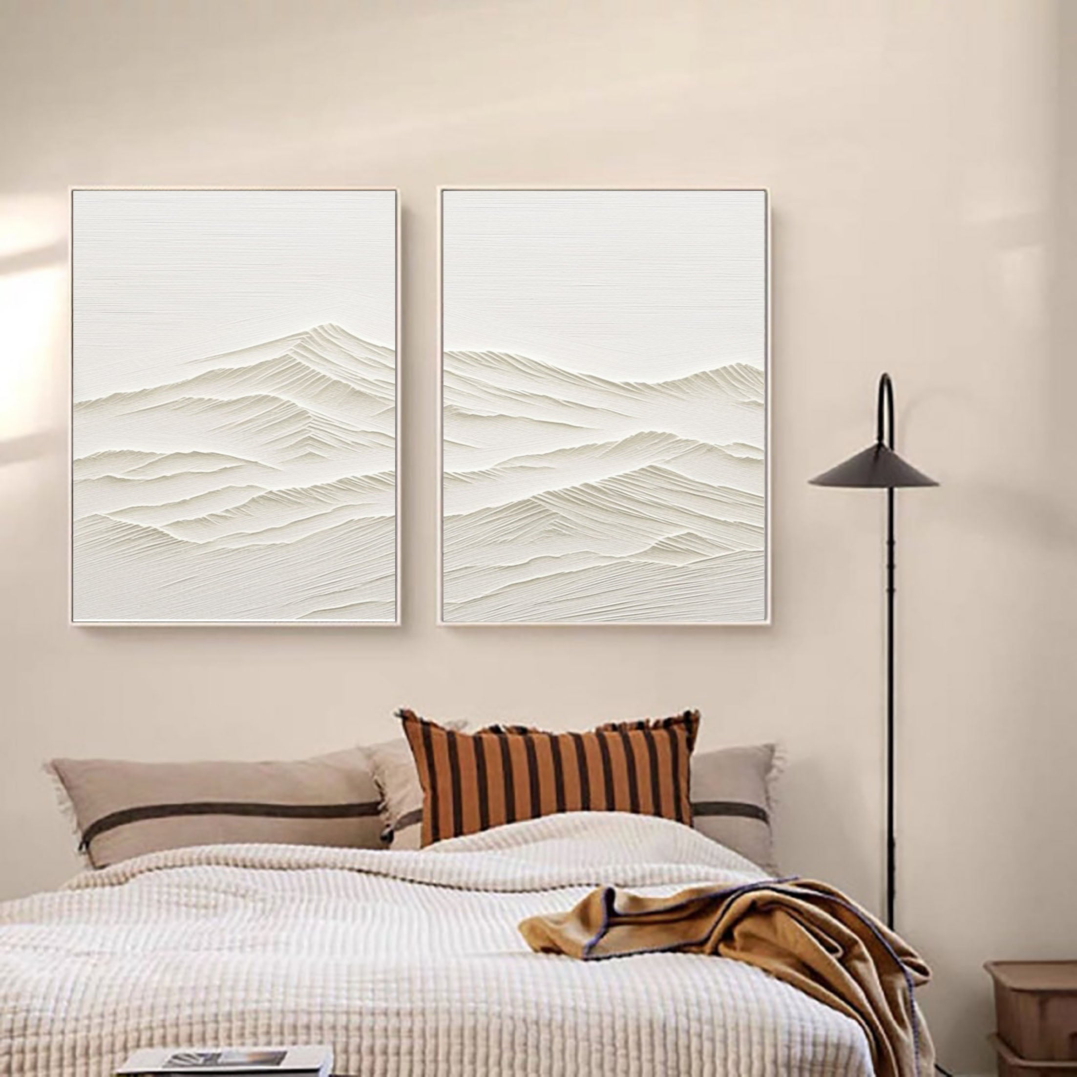 Abstract Tranquility Painting SET OF 2 #CXA 018