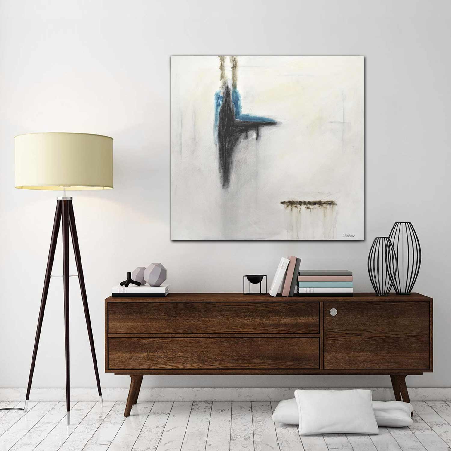 vipgallery Abstract Painting Ready to Hang "Interference"