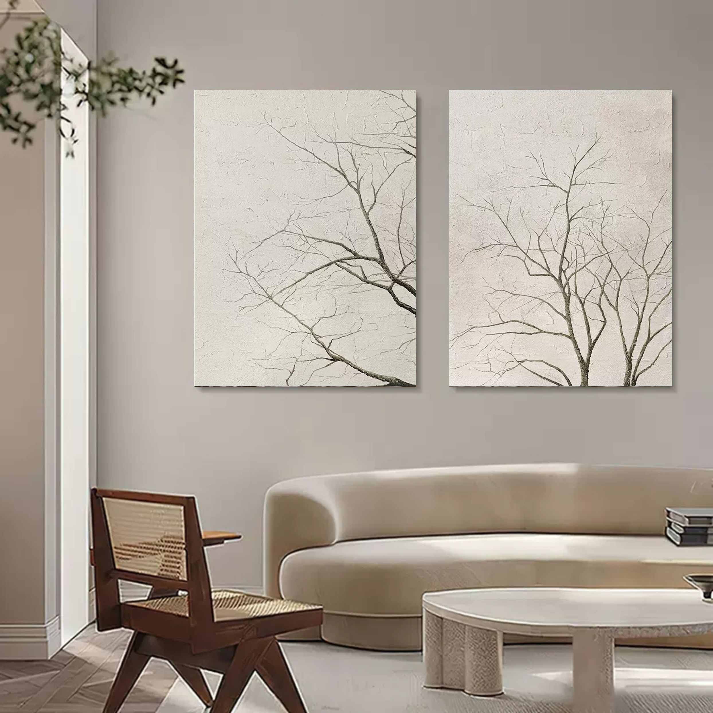 vipgallery Abstract Painting Set Of 2 #SP130