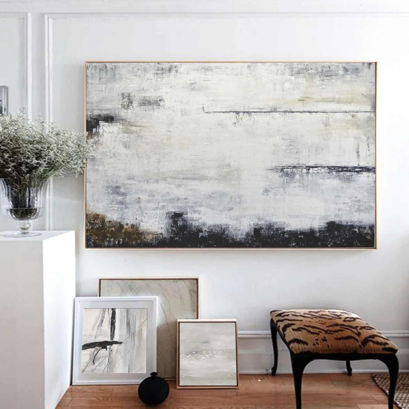 vipgallery Handmade Oil Painting Contemporary Abstract "Chances"