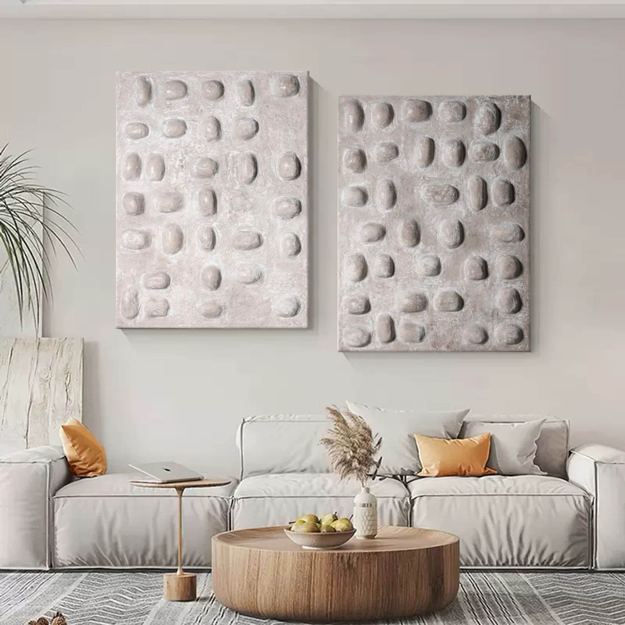vipgallery Abstract Painting Set Of 2 #SP137