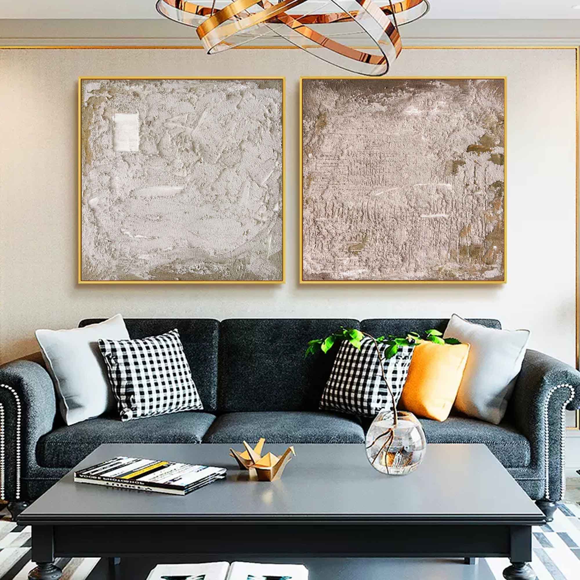vipgallery Abstract Painting Set Of 2 #SP143