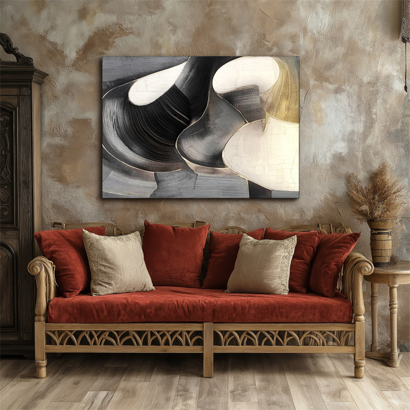 vipgallery Modern Abstract Gold Artwork-wp240058