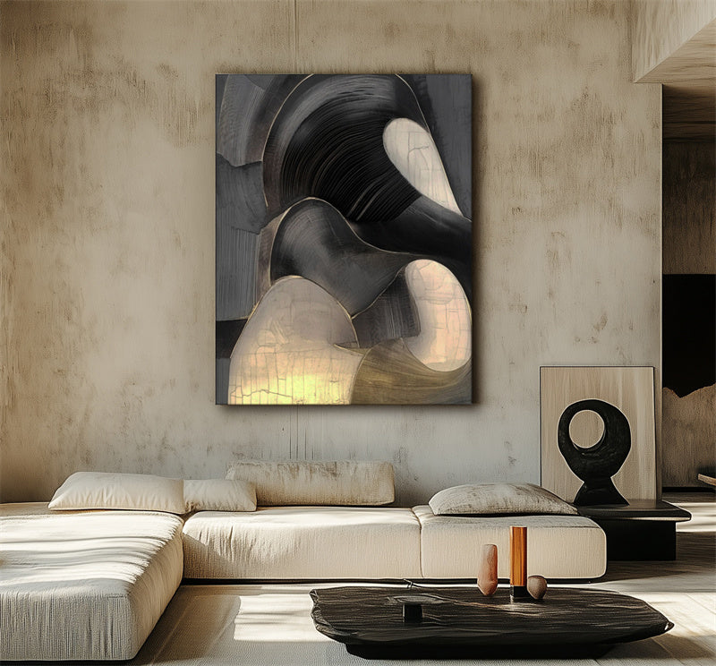 vipgallery Modern Abstract Gold Artwork-wp240058