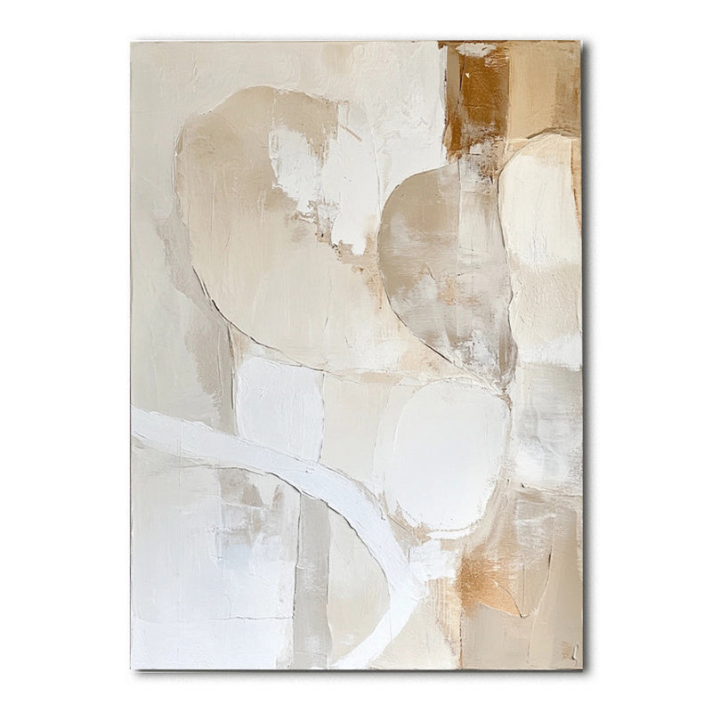 Neutral Abstract Canvas Art-wp240088