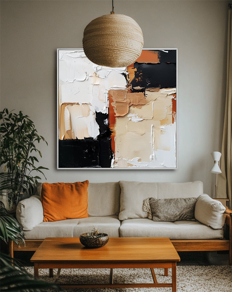 vipgallery Golden Frame: Earthy Brushwork-wp240198