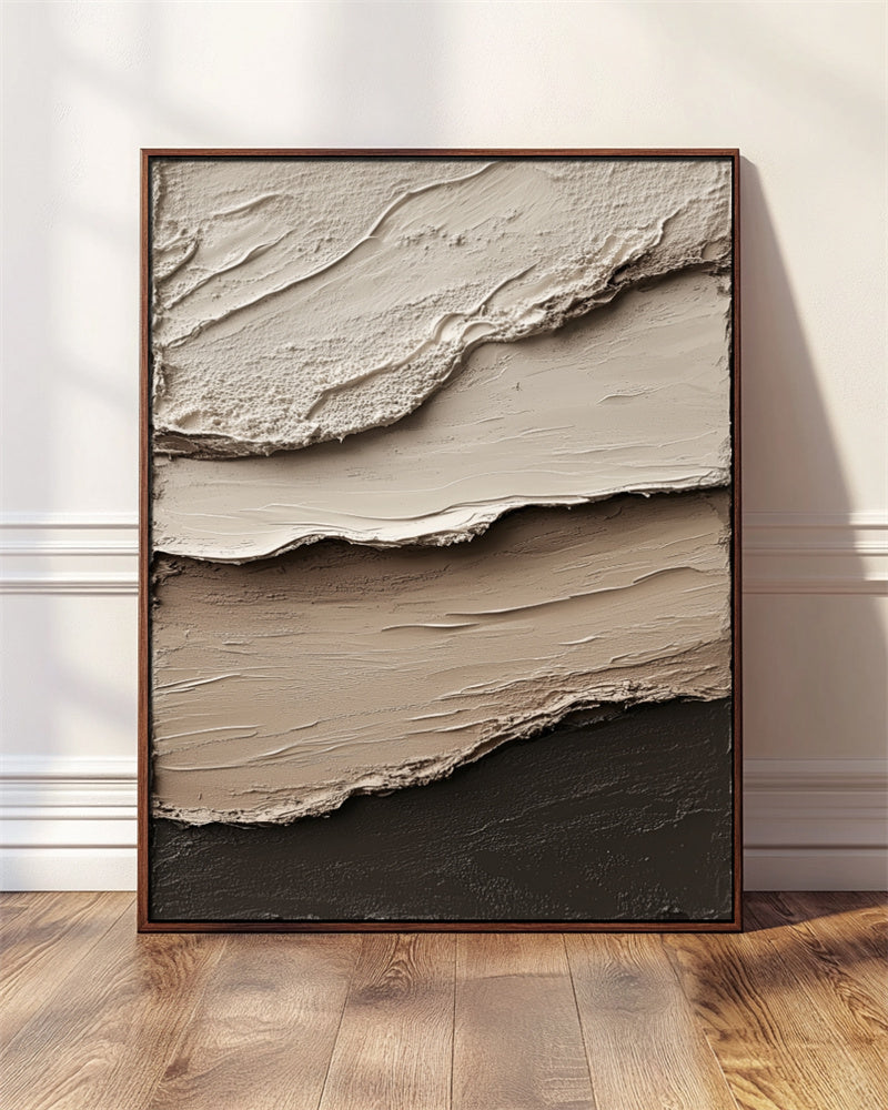 Layered Earth Abstract Art-241058