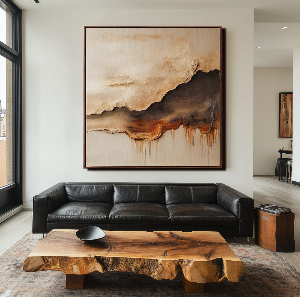 vipgallery Abstract Earth Tone Artwork-wp242158