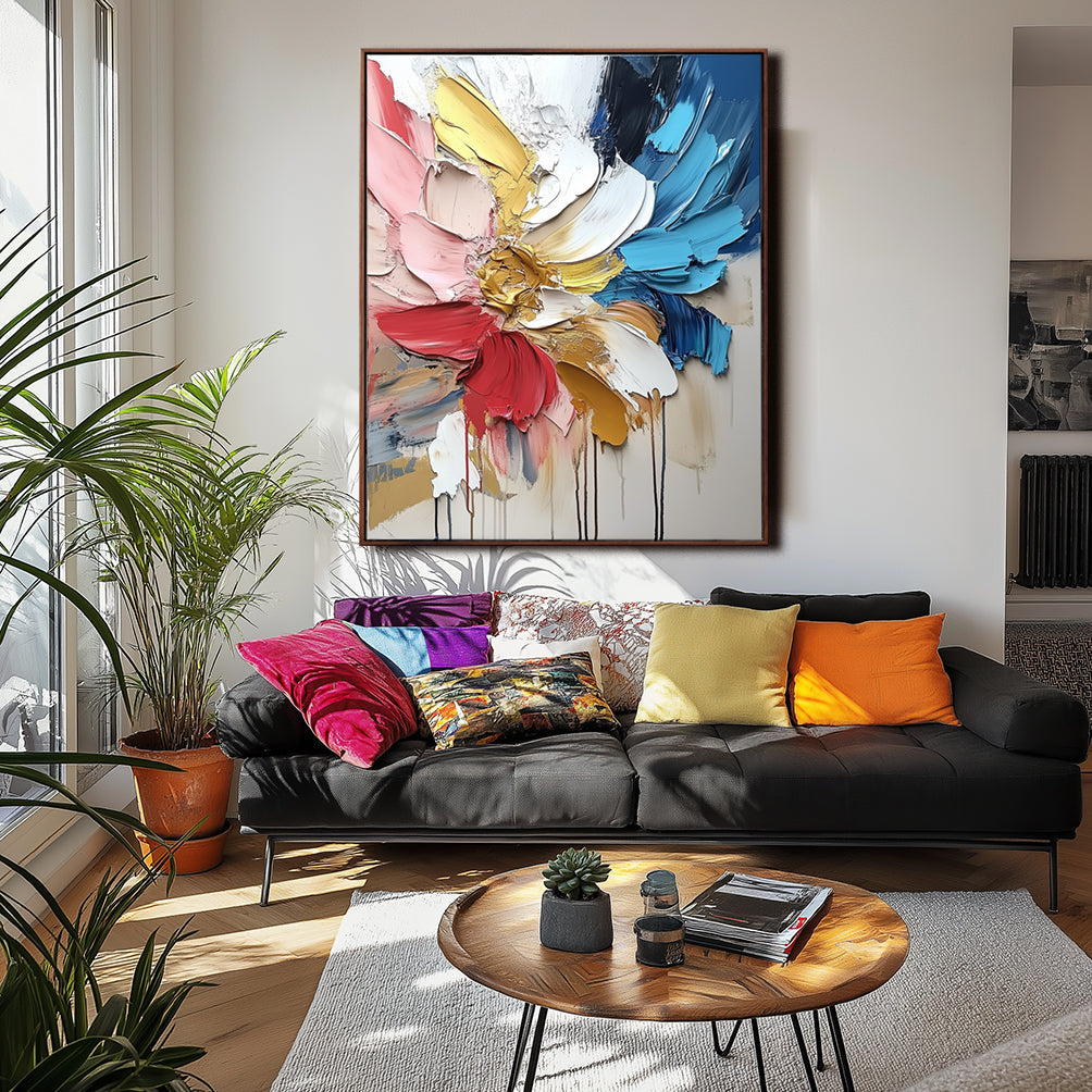 vipgallery Ethereal Tides: Textured Ocean Artwork-wp242288