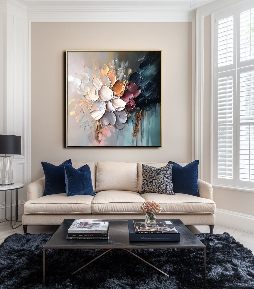vipgallery Textured Abstract Waves in Warm Neutrals-wp242348