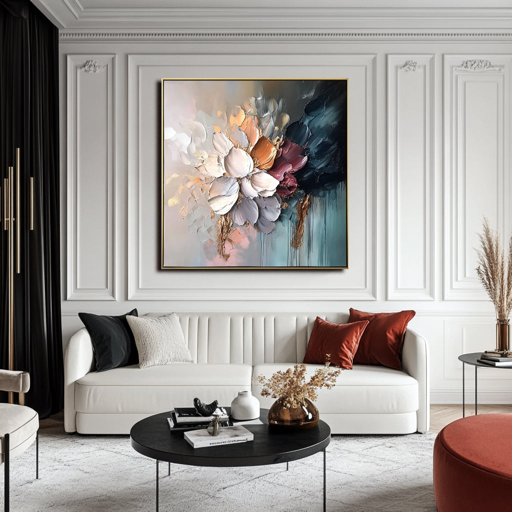 vipgallery Textured Abstract Waves in Warm Neutrals-wp242348