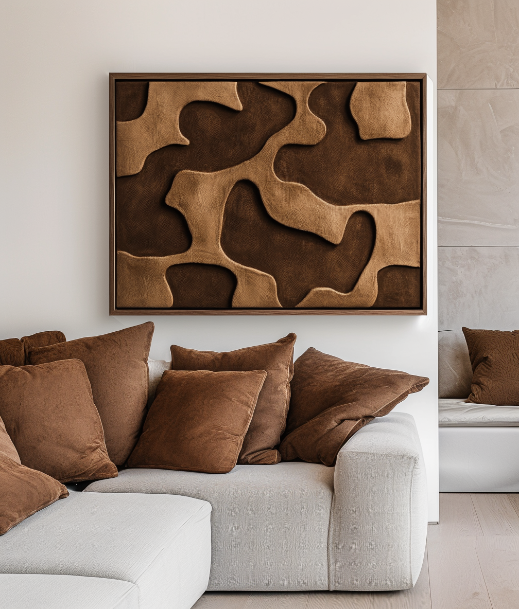 vipgallery Celestial Tides: Textured Ocean Abstract-wp242508