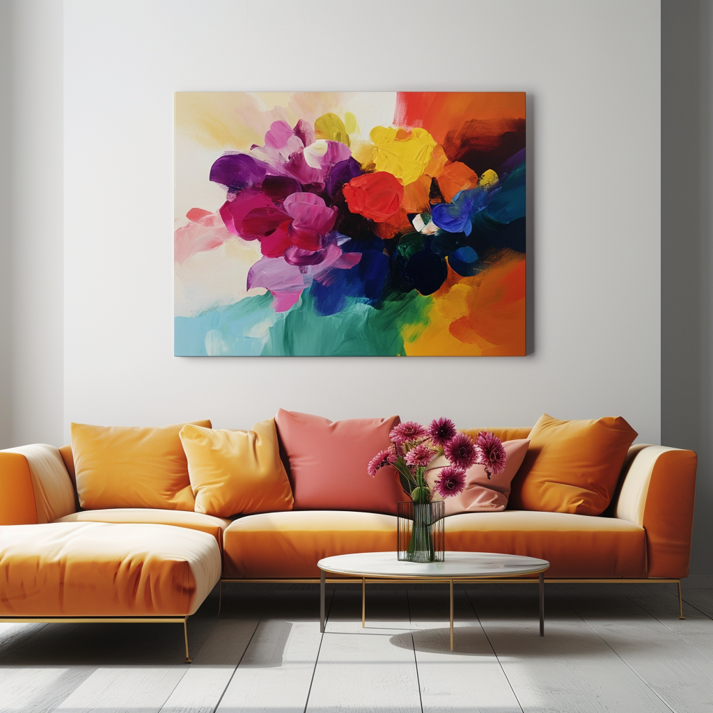 vipgallery Textured Abstract Landscape with Metallic Accents-wp242868