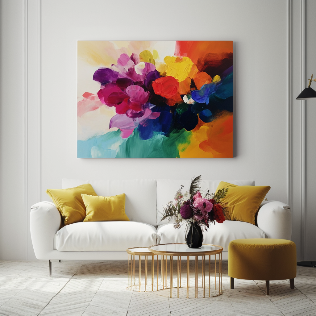 vipgallery Textured Abstract Landscape with Metallic Accents-wp242868