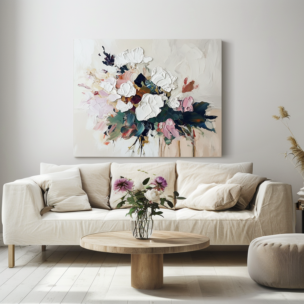 vipgallery Textured Abstract Landscape with Soft Tones-wp242878