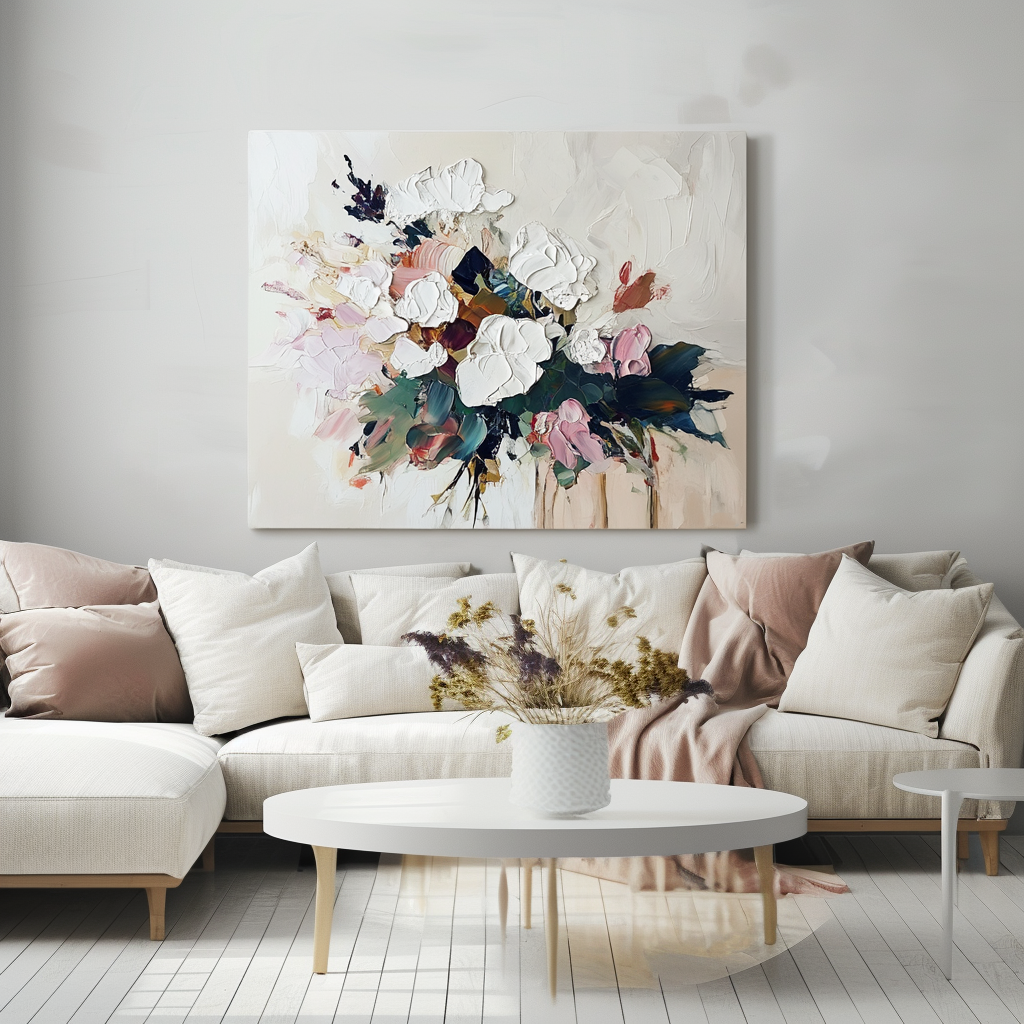vipgallery Textured Abstract Landscape with Soft Tones-wp242878