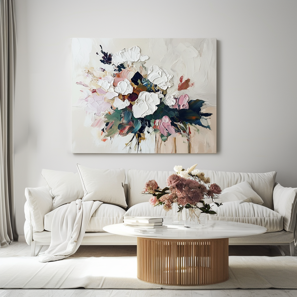vipgallery Textured Abstract Landscape with Soft Tones-wp242878