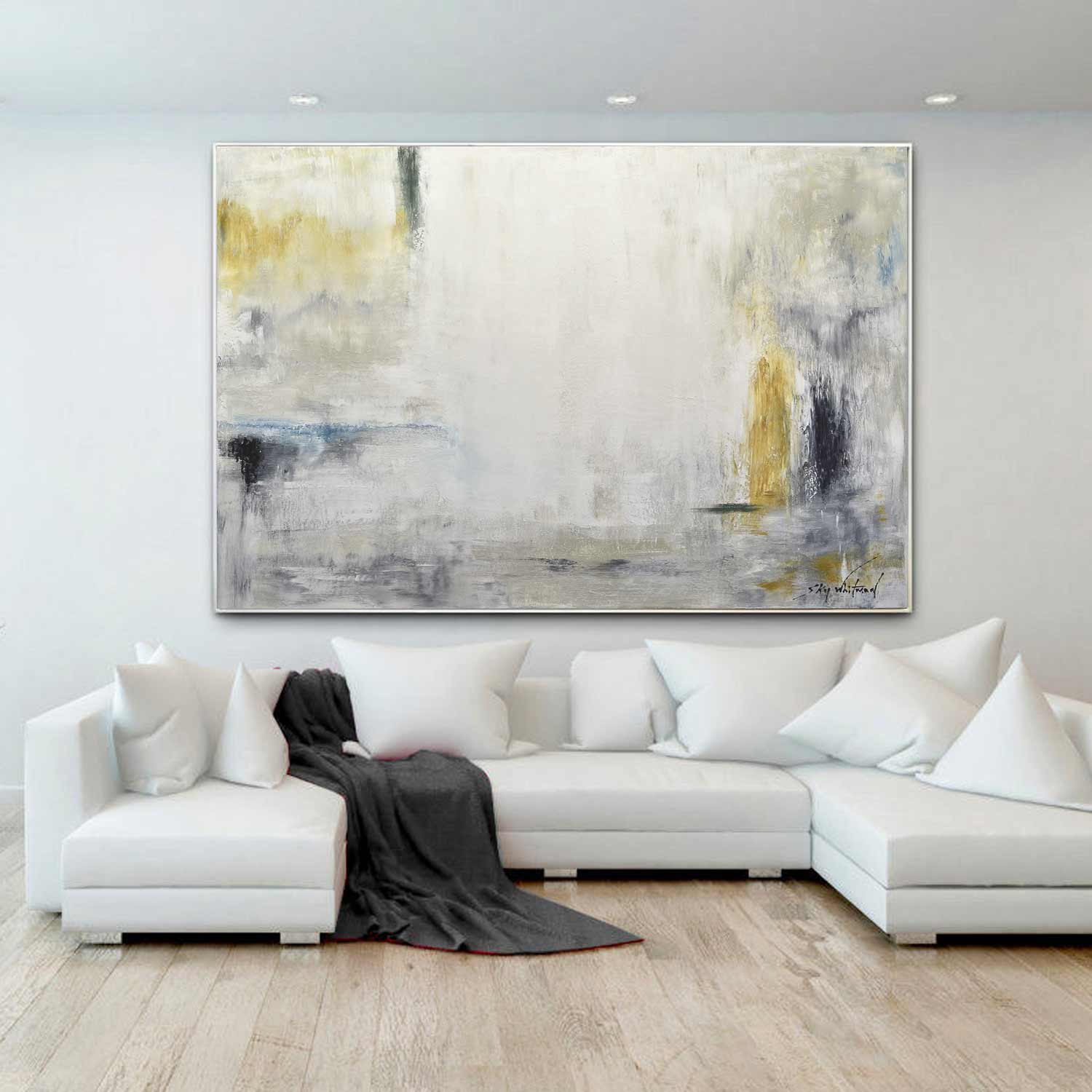 vipgallery Present Day Art Vibrant Abstract Painting "True Hints"