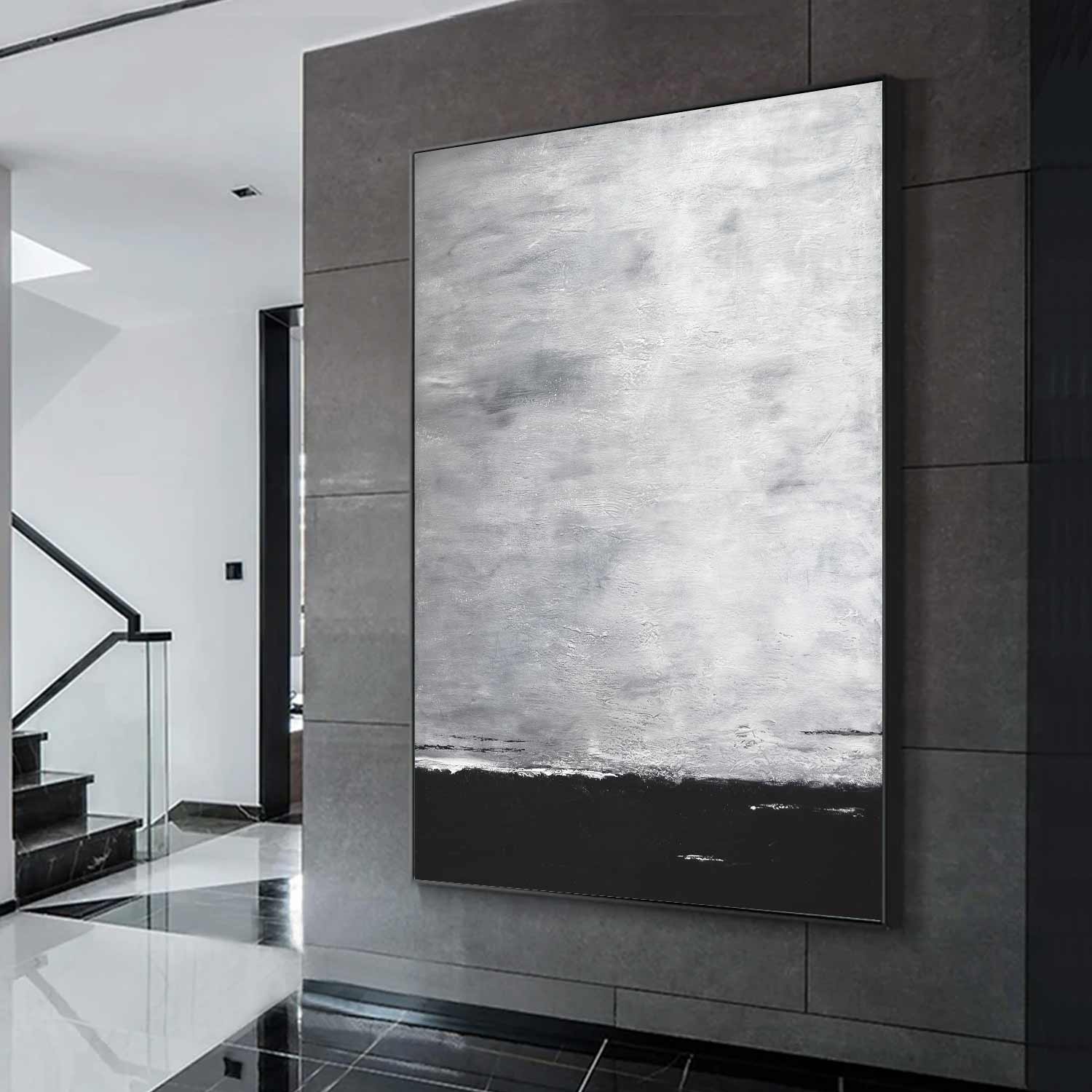 vipgallery Monochrome Abstract Dramatic Easy Landscape "The Rising"