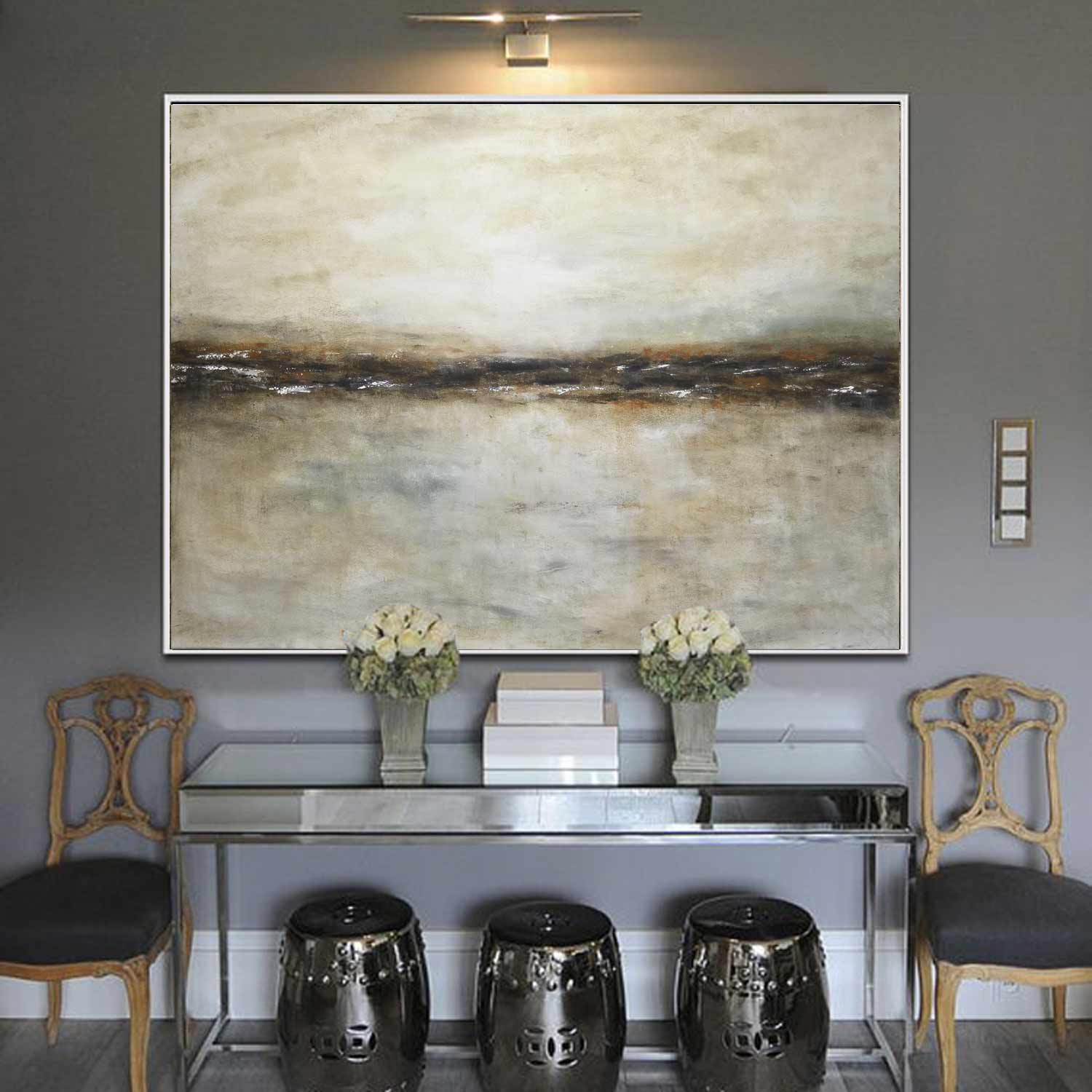 vipgallery Landscape Painting Horizon Living Room Artwork "Dreaming the Journey"