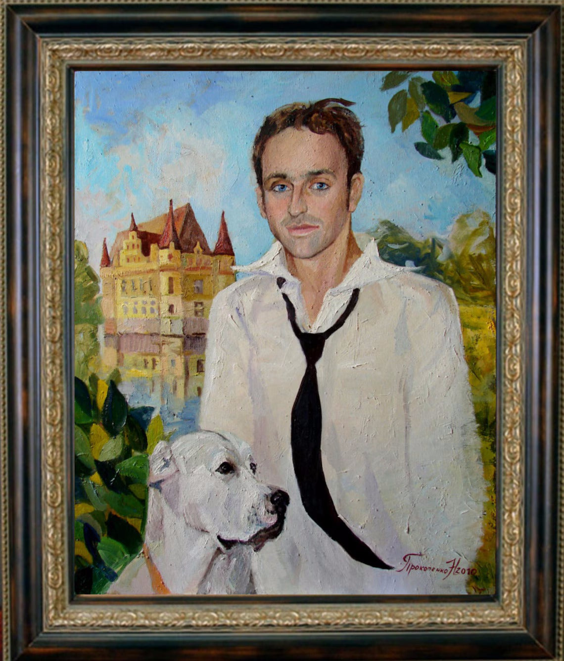 vipgallery Custom Oil Painting Portraits from Your Photos - Family & Pets#4