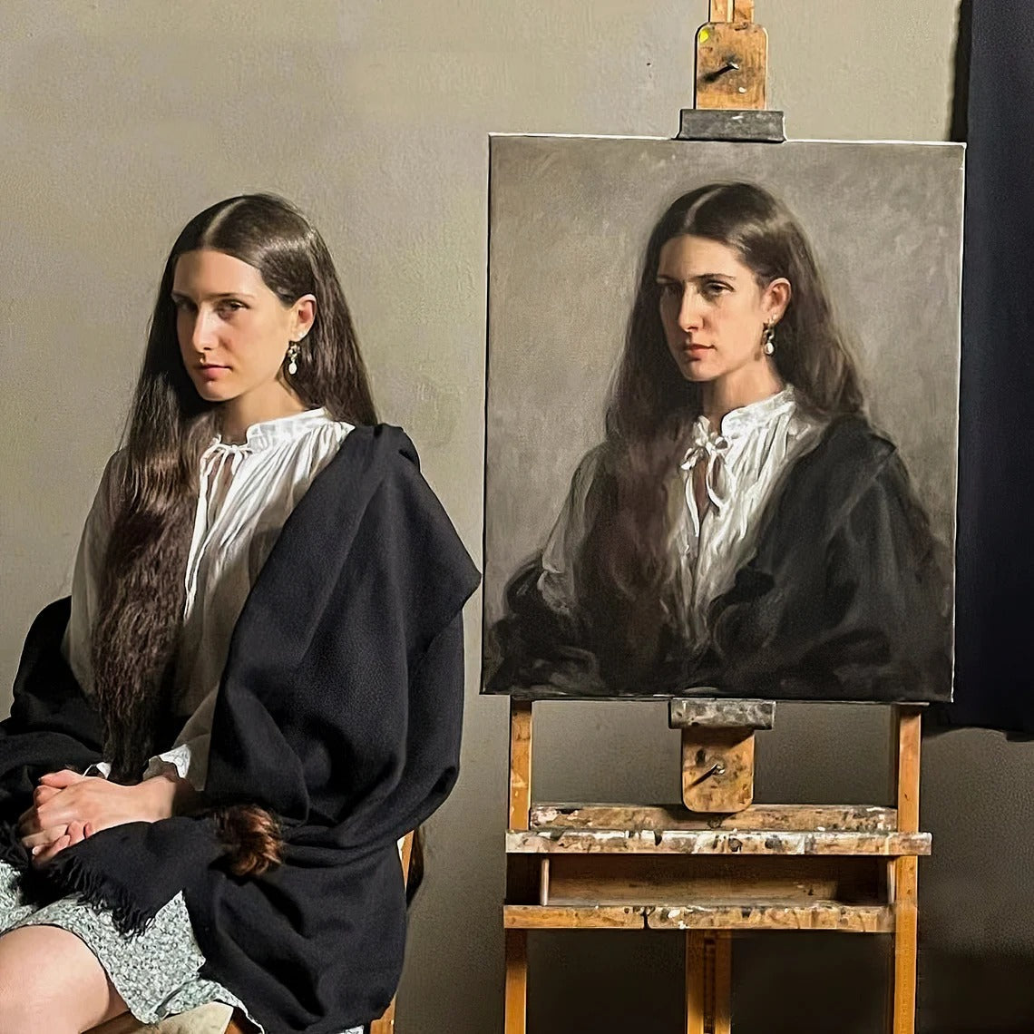 vipgallery Custom Oil Painting Portraits from Your Photos - Family & Pets#3