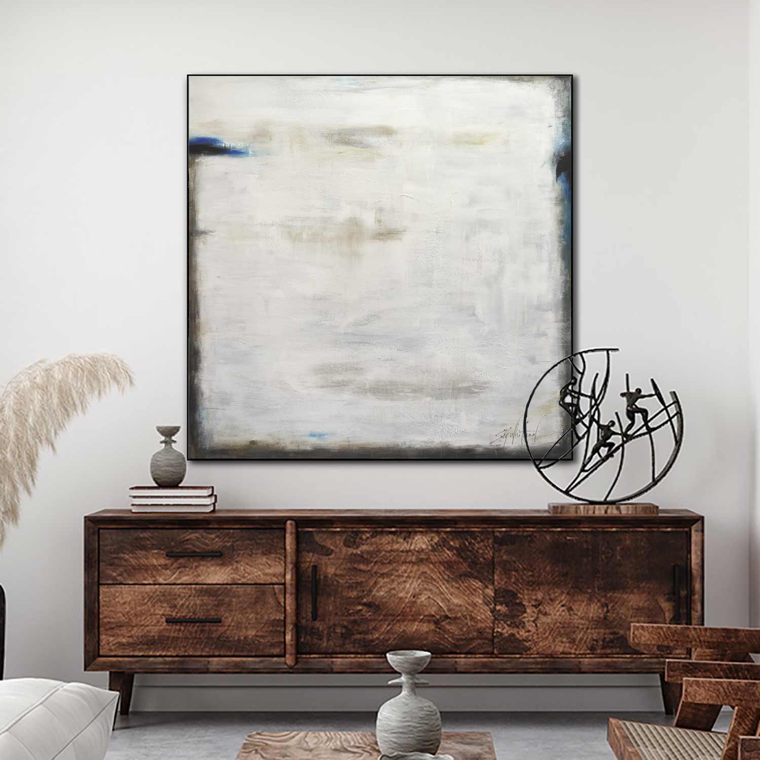 vipgallery Oversized Square Office Painting "Lit Up Inside"