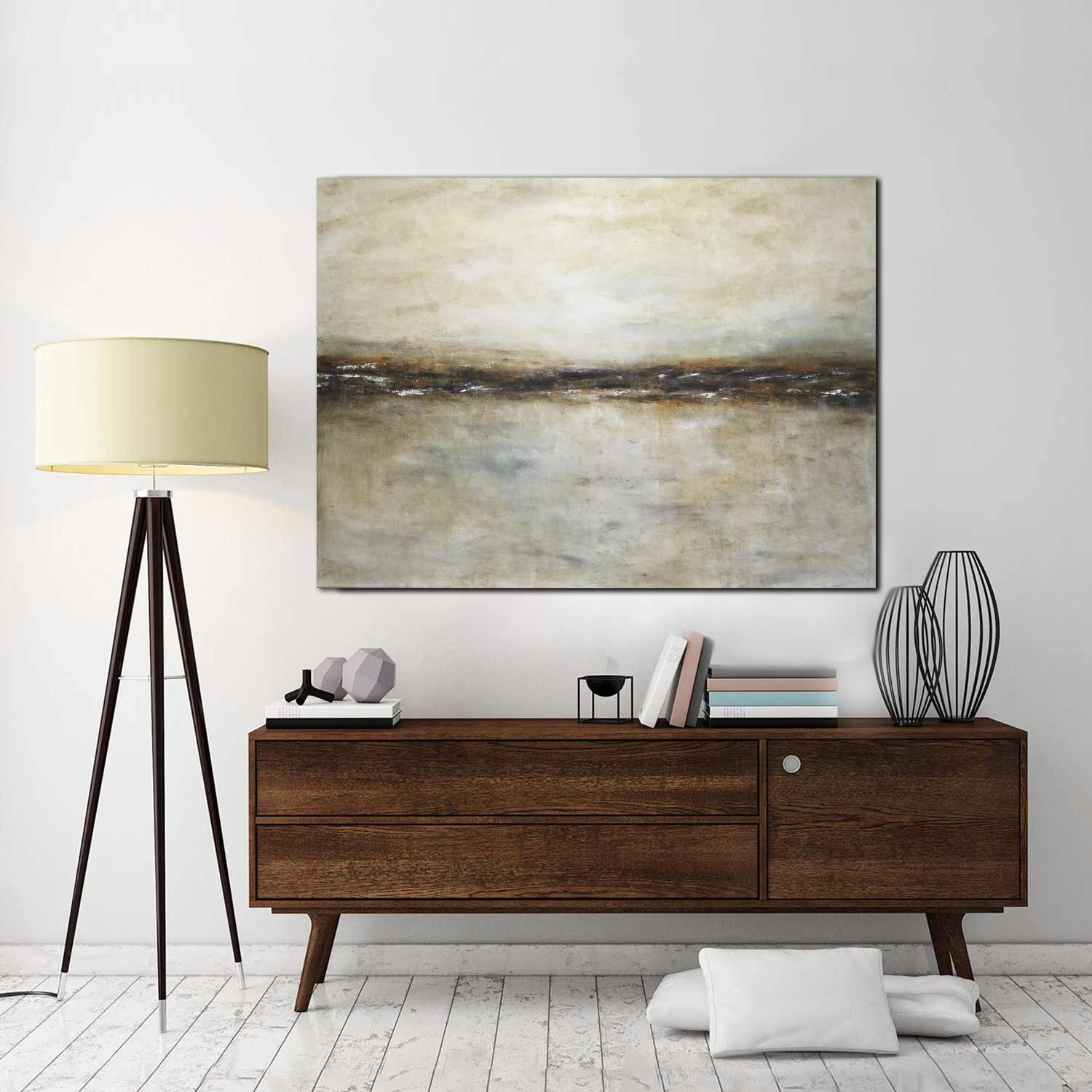 vipgallery Landscape Painting Horizon Living Room Artwork "Dreaming the Journey"