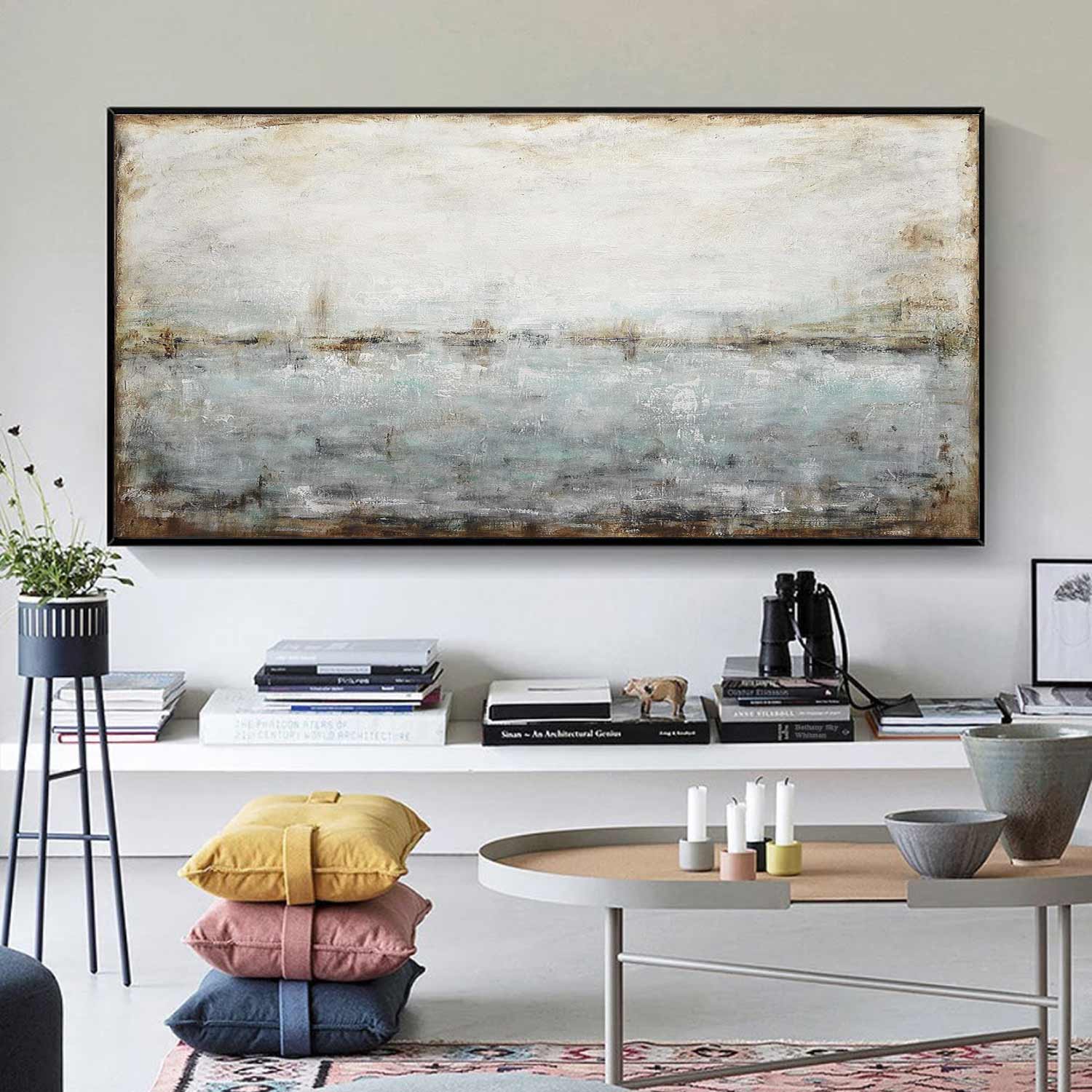 vipgallery Tranquil Painting For Big Walls Premium Art "Frozen in Time"
